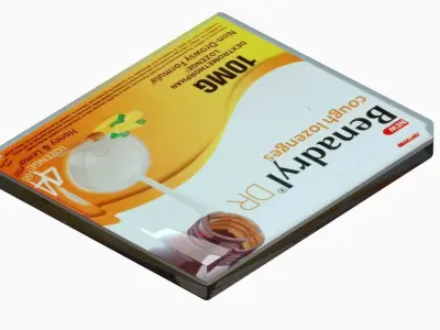 Paper Weight Solid Glass Low-poly 3D model