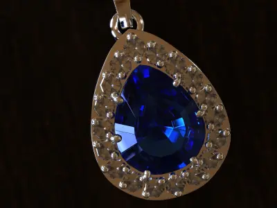 Pendant A Part of Purity 3D print model