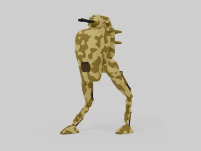 Military Mech Robot 3D model