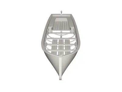 Boat concept 3D model