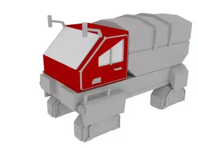 Truck 3D model V3