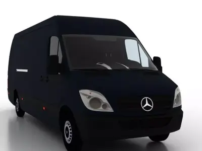 Mercedes Benz Sprinter L3H2 2009 Cargo EU 3D model