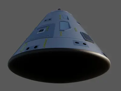 Apollo Command Module 3D model