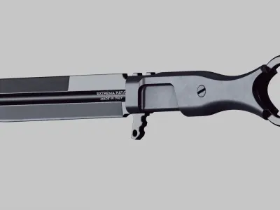 Knife-Extrema-Ratio Low-poly 3D model