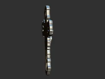 Arabesque Holy Spirit Cross - Cruz Espirito Santo 3D print model
