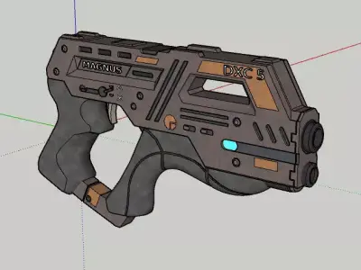 M6 Carnifex Low-poly 3D model