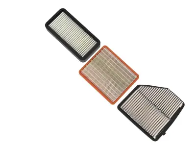 Car Air Filters 3D model