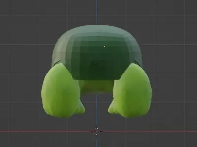 free turtle model Free 3D model