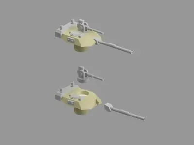 Sci fi apc armored vehicle Model V1 3D print model