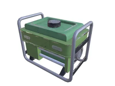  Generator 02 Low-poly 3D model