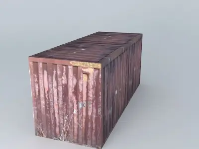 storage container Free 3D model