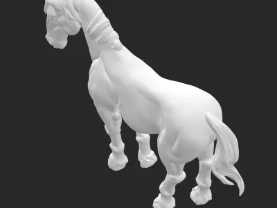Horse basic 1 3D model