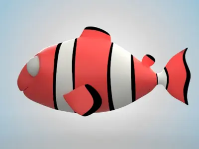 ClownFish 3D model