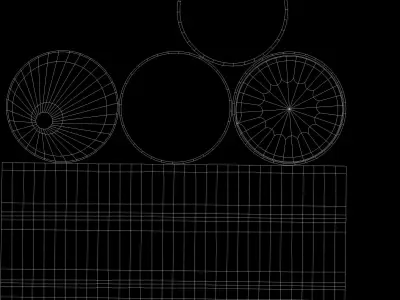 Barrel 3D model shop