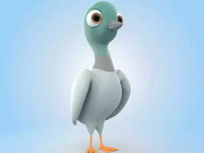 Pigeon 3D model