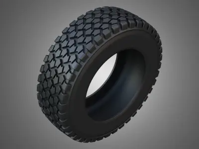 Truck Tire TW1 3D model