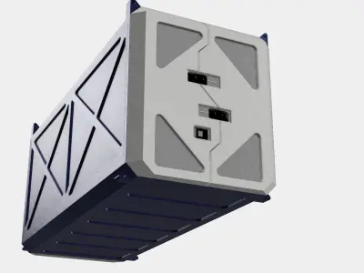 Shipping Container A  3D print model