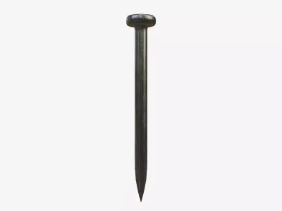 Metal Nail 3D Model 3D model