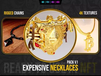 Expensive Necklaces Pack V1