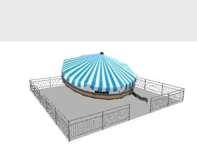 ombak banyu pasar malam 3D model