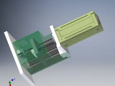 PNEUMATIC CABLE CUTTING MC 3D model
