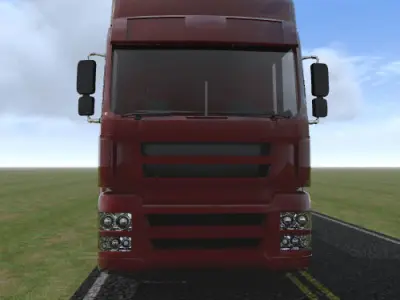 Truck EU Free 3D model