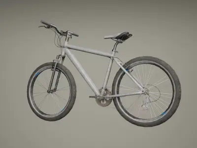 Bike 01 Low-poly 3D model purchase