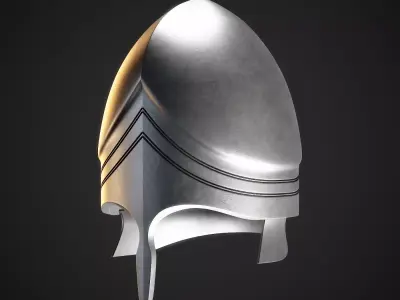 helmet 2 spartan 3D model