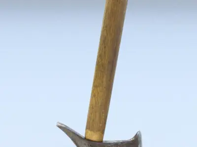 Hammer Low SM Low-poly 3D model