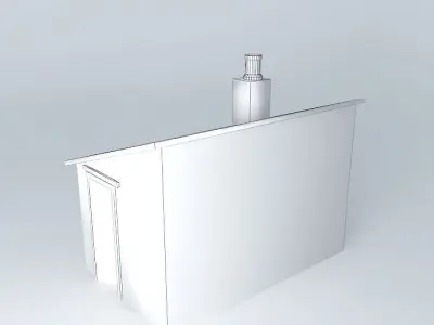 Eco Rail Track Tool Shed Old Steam Days Free 3D model