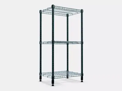 OMAR Shelving unit 2 3D model get