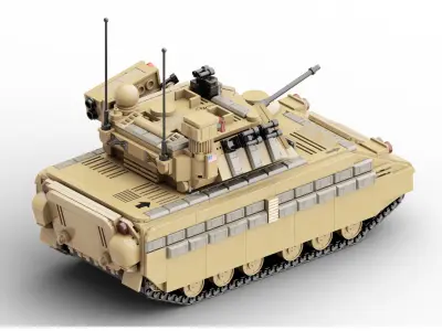 MocBricks3D - Lego M2 Bradley 3D print model