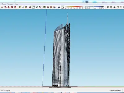 Sketchup Tower A7 Free 3D model