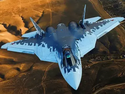 Sukhoi SU-57 3D model 3