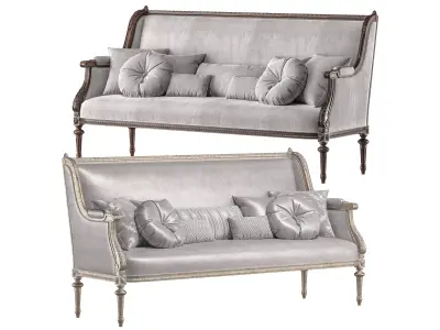 chairish sofa art 6958 3D model