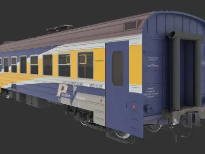ER2T 7117 EMU Head Wagon 3D model