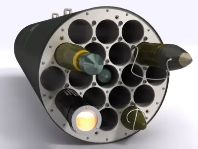 M261 Rocket Launcher 3D model