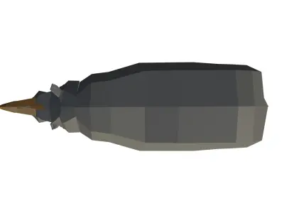 Low Poly Rhino Free low-poly 3D model