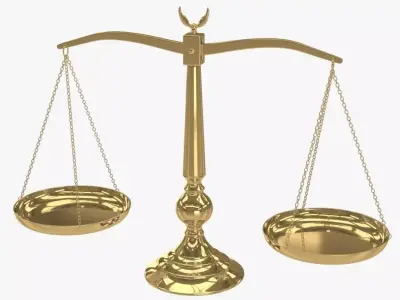 Balance Scale 3D model order