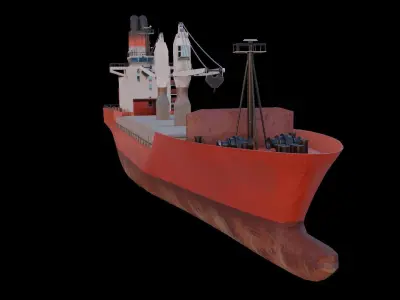 Cargo Ship 3D model