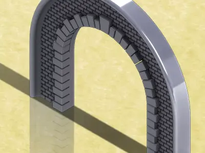 N Scale Tunnel Portals 3D print model