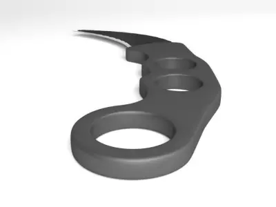 Karambit Knife 2 3D model