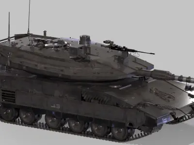 Merkava Mk4 3D model