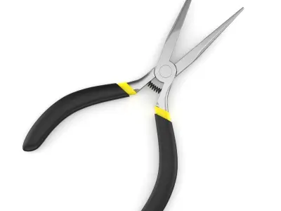 Needle-nose Pliers  3D model