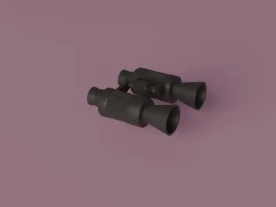 Binoculars 3D model shop