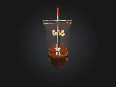 Pirate Ship Adventure 3D model