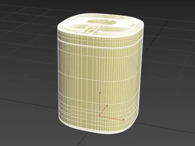 WiFi speaker Low-poly 3D model