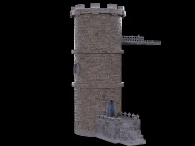 Old Tower 3D model