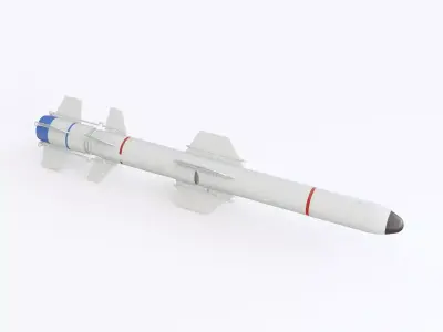 Missile 02 3D model by homeworlds