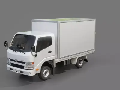 Hino Dutro Cargo Truck 3D model